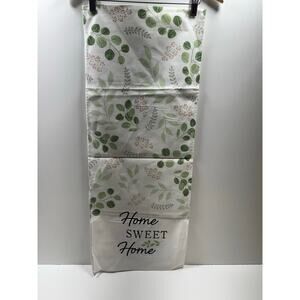 Home Sweet Home Farmhouse Decor Table Runner New True Living 13”X68” Cotton